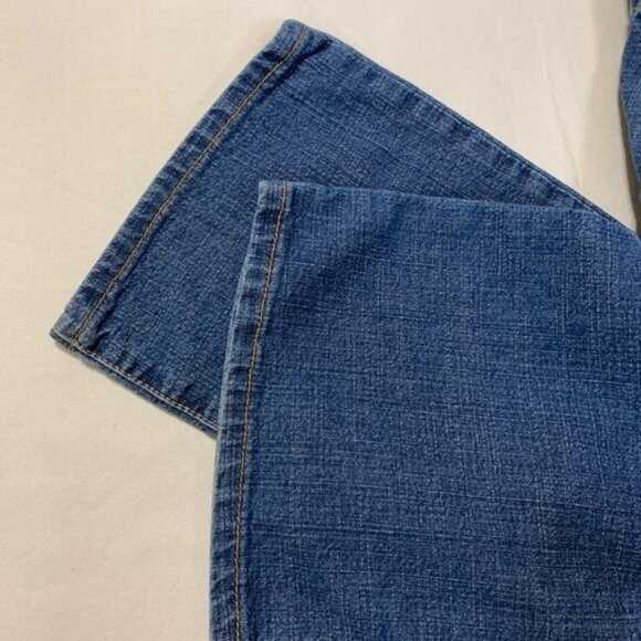 Levi's 515 Nouveau Women's Low Rise Blue Denim Boot Cut Stretch Jeans Size 6 - Picture 6 of 7
